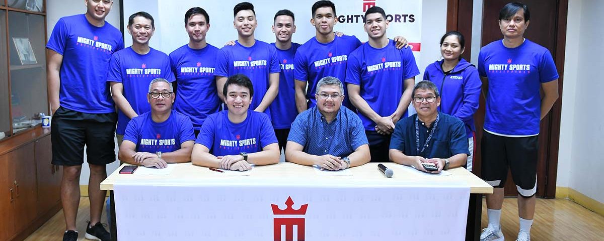 mighty sports partners with the ateneo blue eagles for uaap season 82