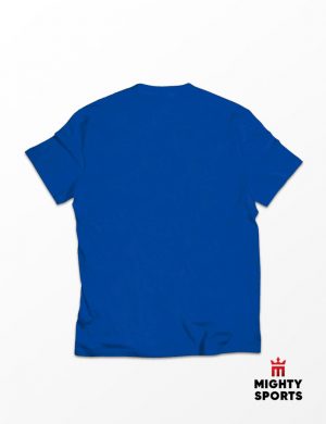 mighty sports blue tee back